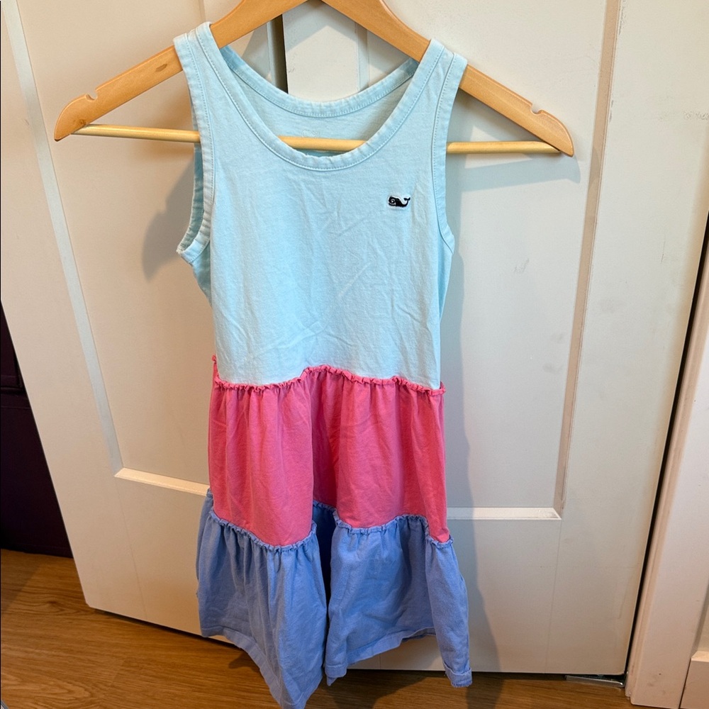 Vineyard vines Colorful Sleeveless Tiered Dress